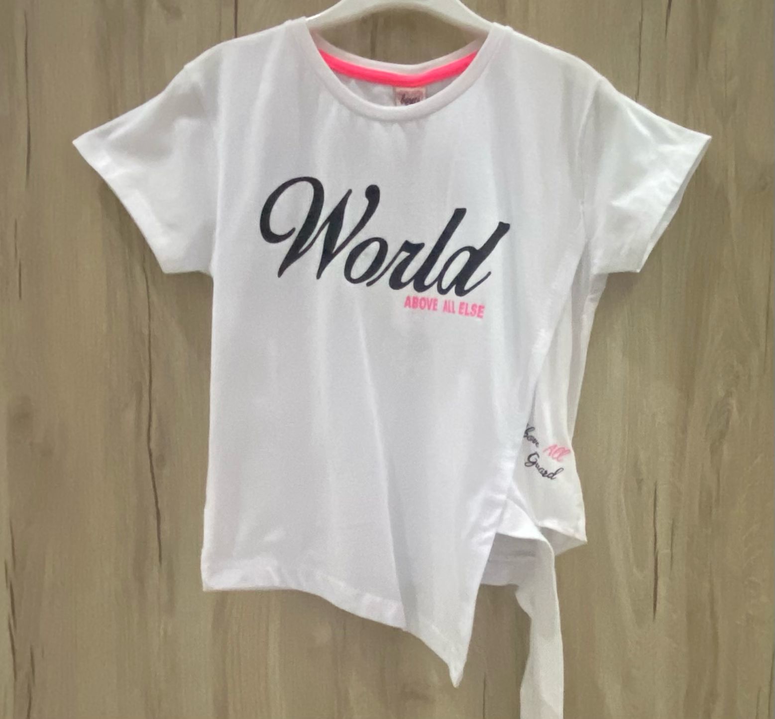 Kız Tişört | Ön Baskılı Günlük Yazlık Model
