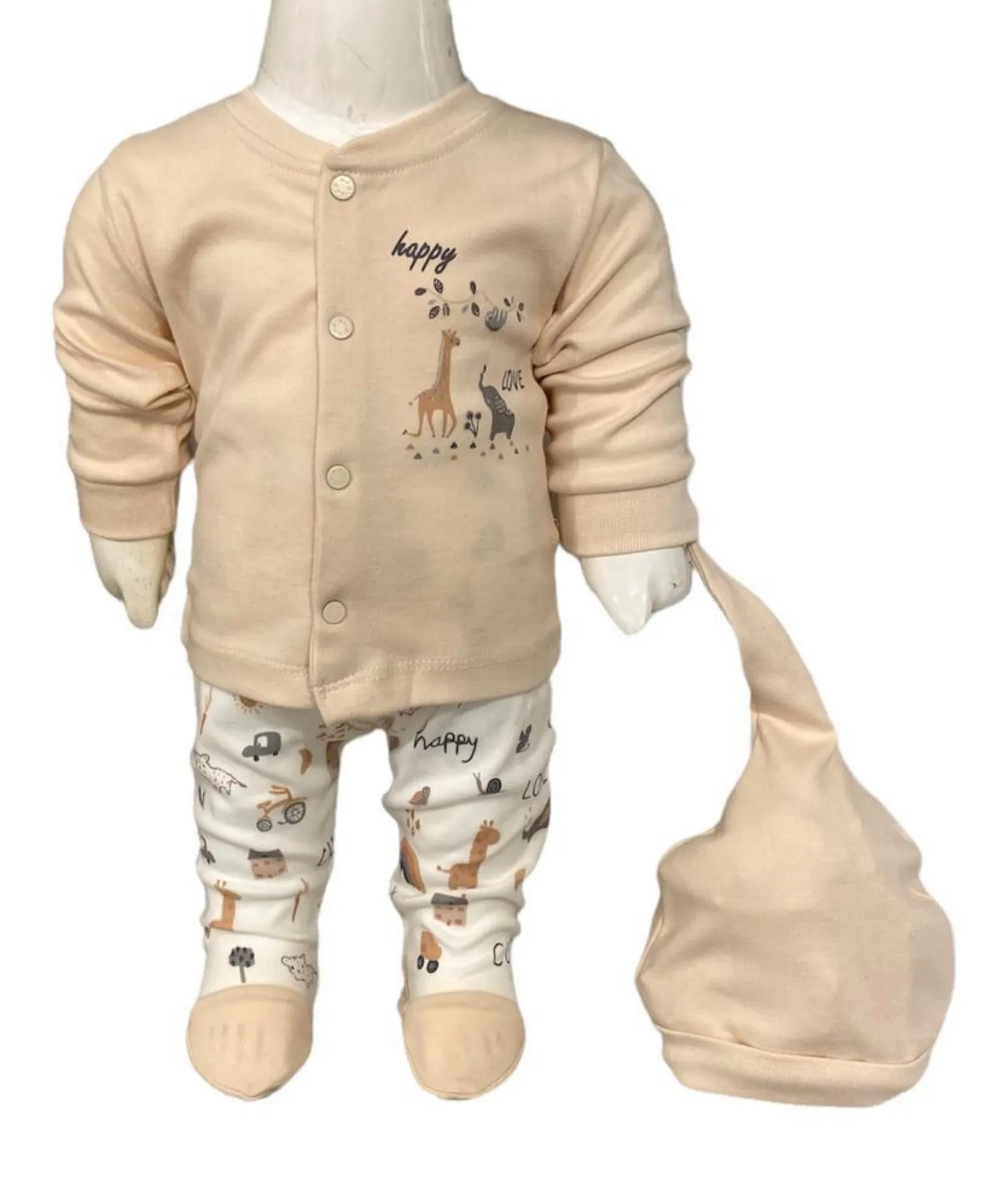 Erkek Bebek 3’lü Set | Günlük Kullanıma Uygun Şıklık