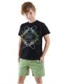 Erkek Çocuk T-shirt Şort Takım Start Game