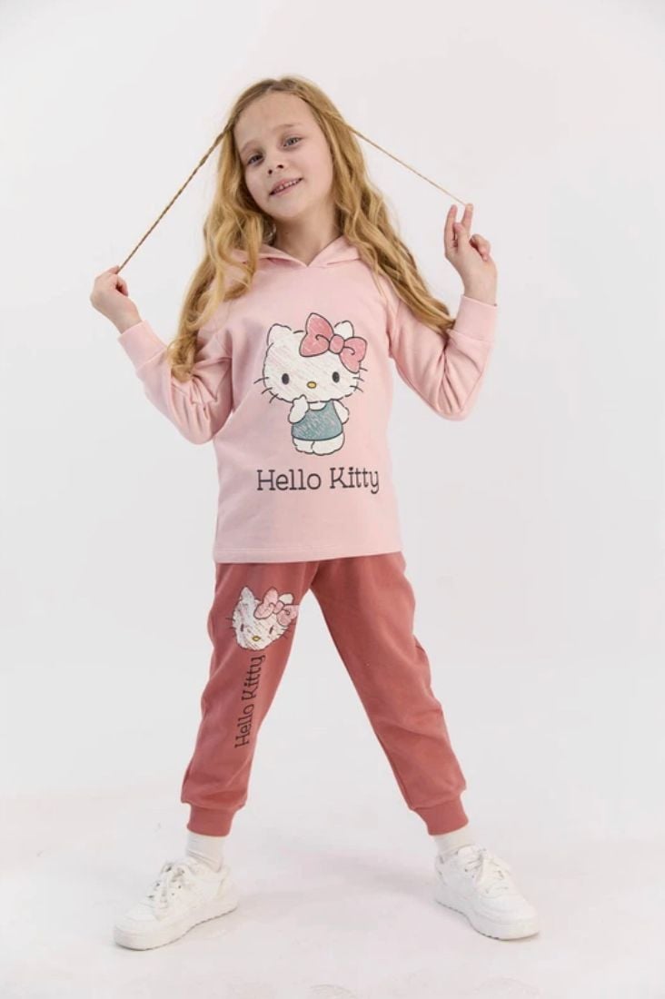 Hello Kitty Eşofman | Pudra Kız Takımı | Cağass