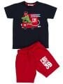 İtfayeci Timsah Erkek Çocuk T-shirt Şort Takım