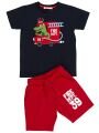 İtfayeci Timsah Erkek Çocuk T-shirt Şort Takım