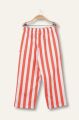 Unisex Çocuk Çizgili Pantolon – Coral Desen | Zeyland