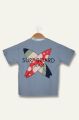 Erkek Çocuk Sörf Baskılı T-shirt – Mavi | Zeyland
