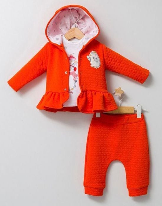 Kız Bebek Penguen 3’lü Set